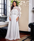 White Satin Dress (Mesh Top Excluded)